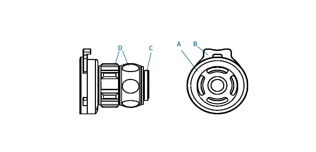 4k zoom coupler,video camera adapter/coupler,endoscope camera coupler